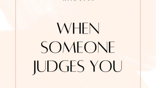 When Someone Judges You
